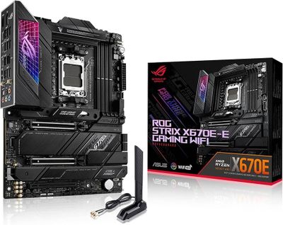 Asus Rog Strix x670e e Gaming wifi+ryzen 9 7900x + 32 gb 2x16 gb ddr5