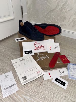 Louboutin тёмный синий