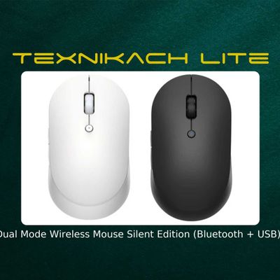 Xiaomi Dual Mode Mouse Silent (Bluetooth + USB) • Доставка Бесплатно