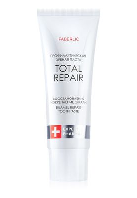 Профилактическая зубная паста Total Repair — укрепление эмали и защита десен