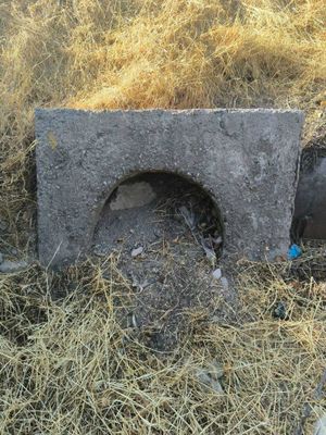Люк бетонная плита 1 шт 130x120x13 см