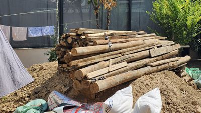 Продам брёвна. Тусин ва тахта сотаман