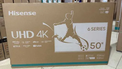 Телевизор HISENSE UHD Smart VIDAA 55.Гарантия Есть Доставка Бесплатно.