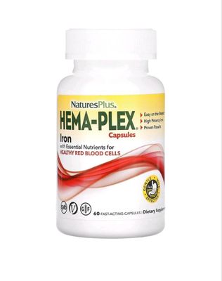 Hema-Plex Iron Capsules от Nature's Plus