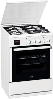 Газовая плита Gorenje. Духовка с грилем, чугунные решётки, Словения!
