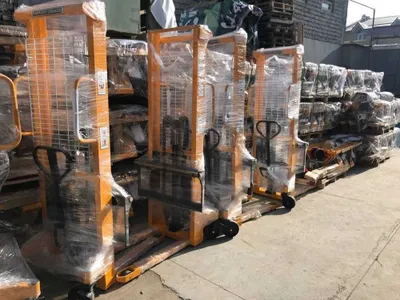 Арзон ручной штабелер SAAB shtabeler оптом MS20-16 погрузчик подёмник