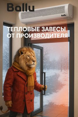 Тепловые завесы Ballu