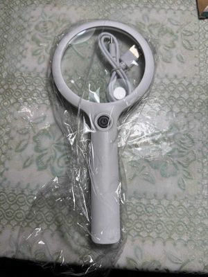 Лупа с подсветкой 24 LED, 30x, Ø90 мм YT 240290