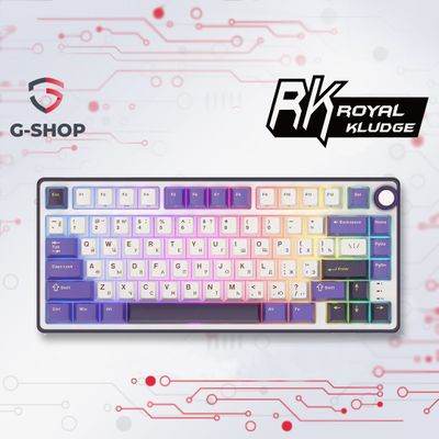 Игровая механическая клавиатура с подсветкой Royal Kludge R75 RGB RU