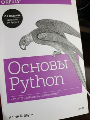 Основы python Аллен Б. Дауни