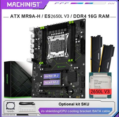 DDR4 yangi plata + 16 gb ozu + CPU 12 ta yadro