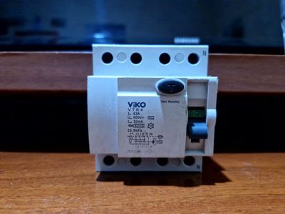 УЗО 3х фазное VIKO 63A 30mA