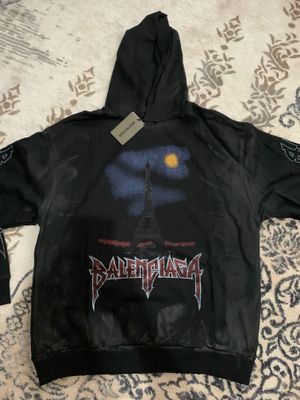 Balenciaga paris moon hoodie