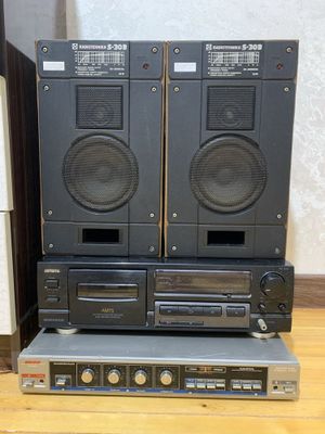 Музыкальный центр Radiotehnika + Aiwa + Усилитель Вега, идеал