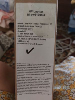 Компьютер  от HP Laptop 15-dw3170nia