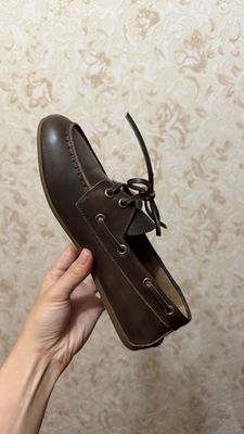 Макасины из натуральной кожи женские