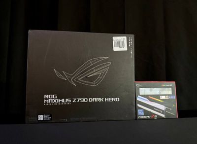 ROG Maximus Z790 DARK HERO WiFi7 + G.Skill Trident Z5 RGB 64GB 6400MHz