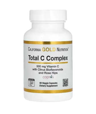 Vitamin C 500 mg with Citrus Bioflavonoids 60 veg caps