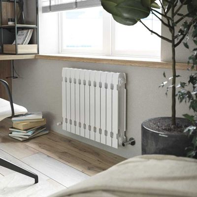 Bimetalicheskiy radiator, Биметалл Алюминий Radiator Bimetall