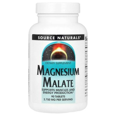 Magnesium Malate Source Naturals 200 mg 90 tabletka