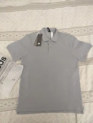 Новое Adidas Gray Polo