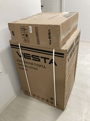 Газ плита и вытяжка Vesta