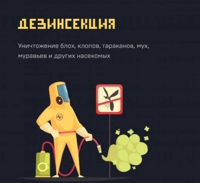 Профессиональное уничтожение насекомых, крыс и мышей