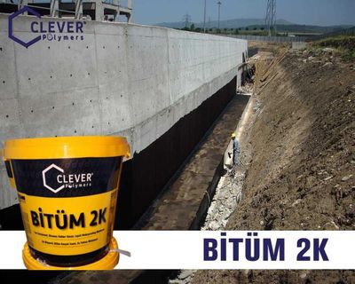 Сlever Polymers BITUM2K Жидкая резина битумно-каучуковая гидроизоляция