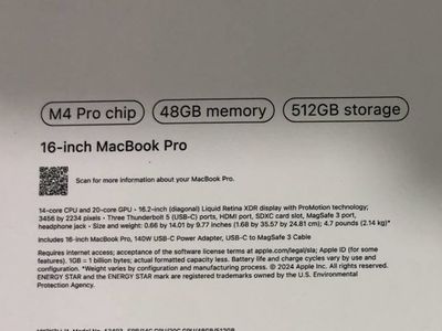 Macbook pro 16 M4 pro 48/512Gb у Артура в магазине Б17 Hofmann