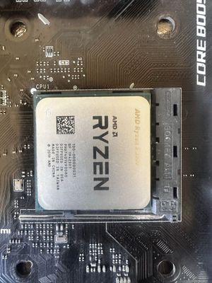 Продам связку msi b450-A Pro и AMD Ryzen 5 3600 и озу