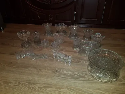 hurustal idishlar holati yaxshi kop kshlatlmagan