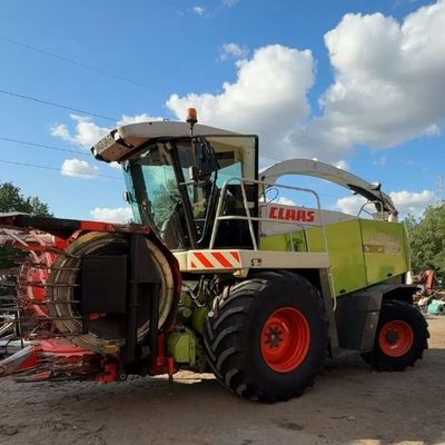 Claas Jaguar 850.Yangi texnikamiz yetib keldi.Kemper jatki bilan