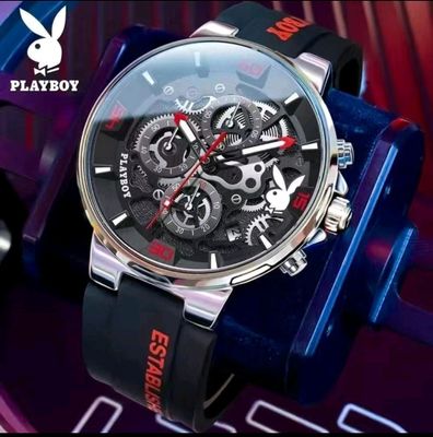 наручные часы PLAYBOY с механическим дизайном