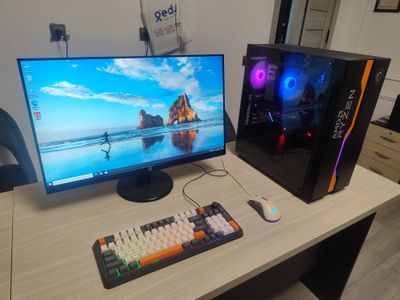 Видеомантажный Компьютер i7 11700, rtx 2060 + Монитор 27 полный компле