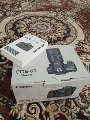 Canon 6D mark 2 sotiladi + 2ta obyektiv bilan