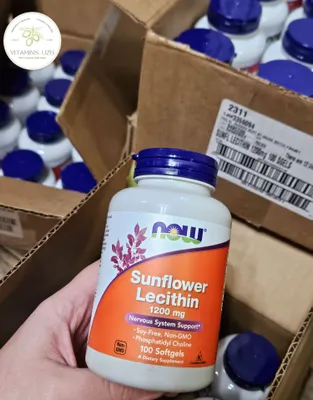 ДОСТАВКИ НЕТ Now подсолнечный лецитин 100шт 130000 до 05/2028 Made USA