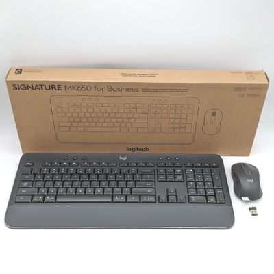 Logitech mk650 combo Беспроводная Клавиатура и мышка/мышь