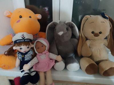 Игрушки мягкие
