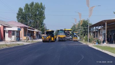Водий буйлаб асфальт босиш