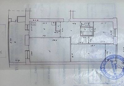 Ц1 3/4/4 кирпич 80м2 64-школа