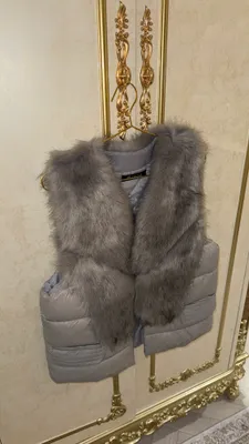 Безрукавка с мехом