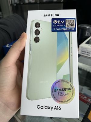 Samsung galaxy A16 128 xotira 1 yilgarantiya rassrochkaga xarid qiling