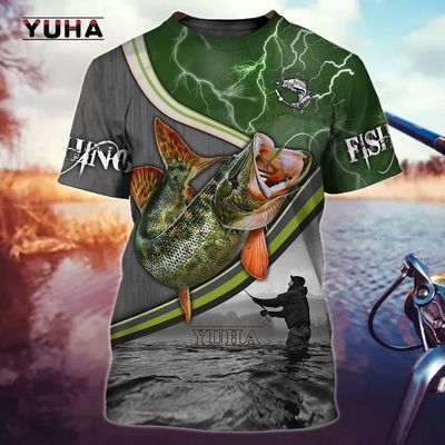 Футболка для фанатов рыбалки