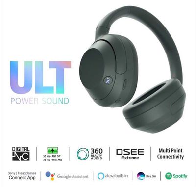 Sony ULT900N беспроводные наушники ANC 50 часов