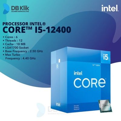 Процессор i5-12400 new