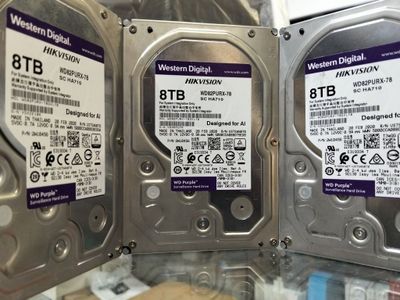 WD purple 8TB HDD sotiladi hamyonbop narxda 100%