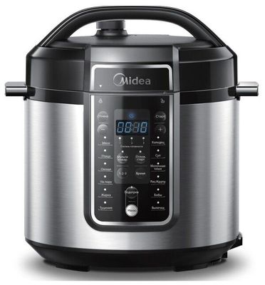 Мультиварка-скороварка Midea MPC-6037, 1000 Вт, чаша 5.7 литров, 14 пр