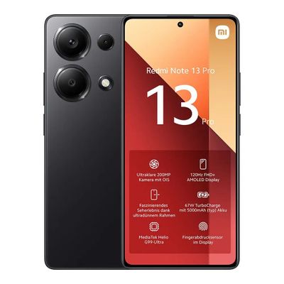 Redmi Note 13 Pro 8+8/256GB Midnight Black за 160 у.е!