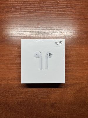 Беспроводные наушники AirPods 2 сенсорные, с беспроводной зарядкой