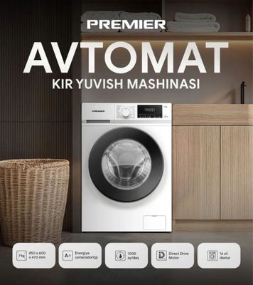 Premier Avtomat mashinka 6,7,8,10 kg